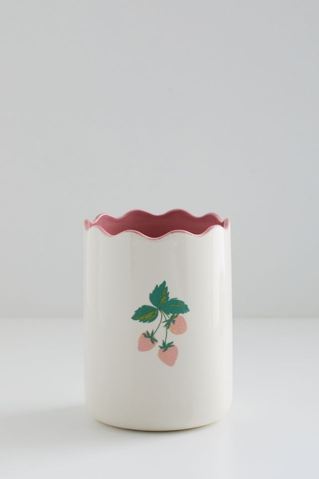 Portautensili a Forma di Fragola #2