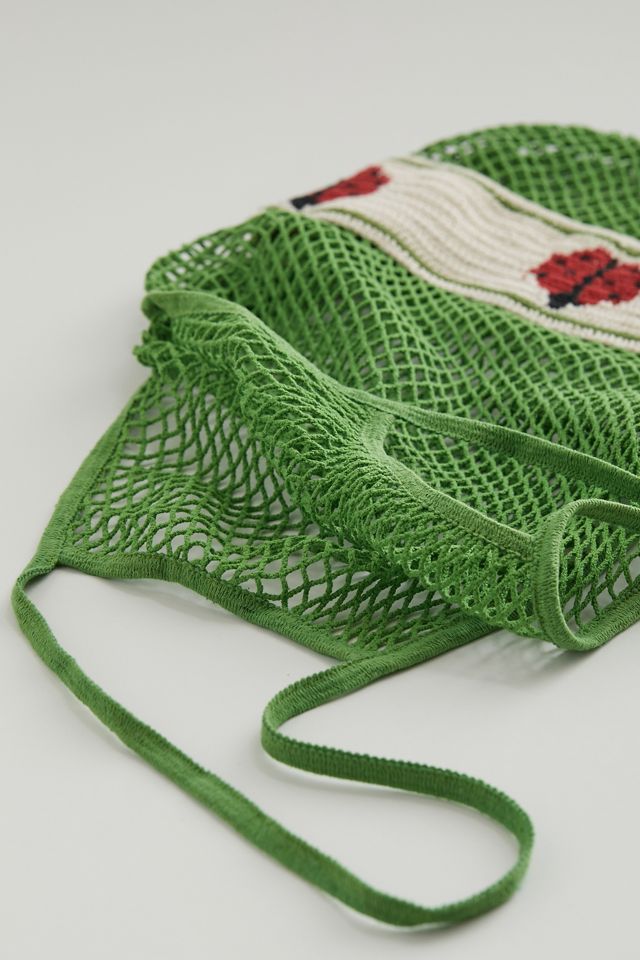 UO Ladybird Green Market Bag  #3