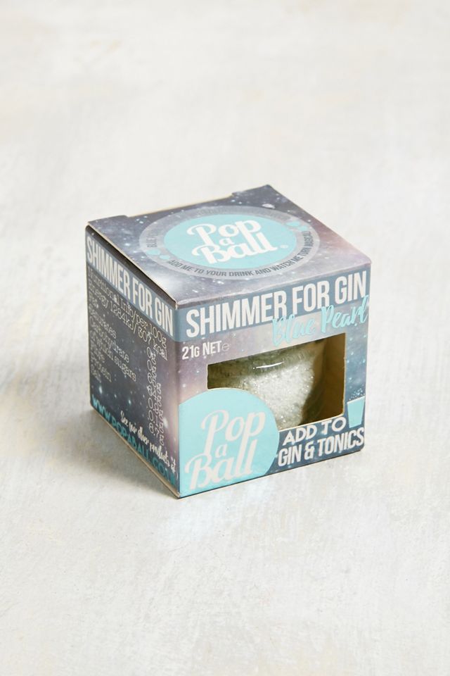Popaball – Schimmerkügelchen für Gin in Perlmuttblau  #3