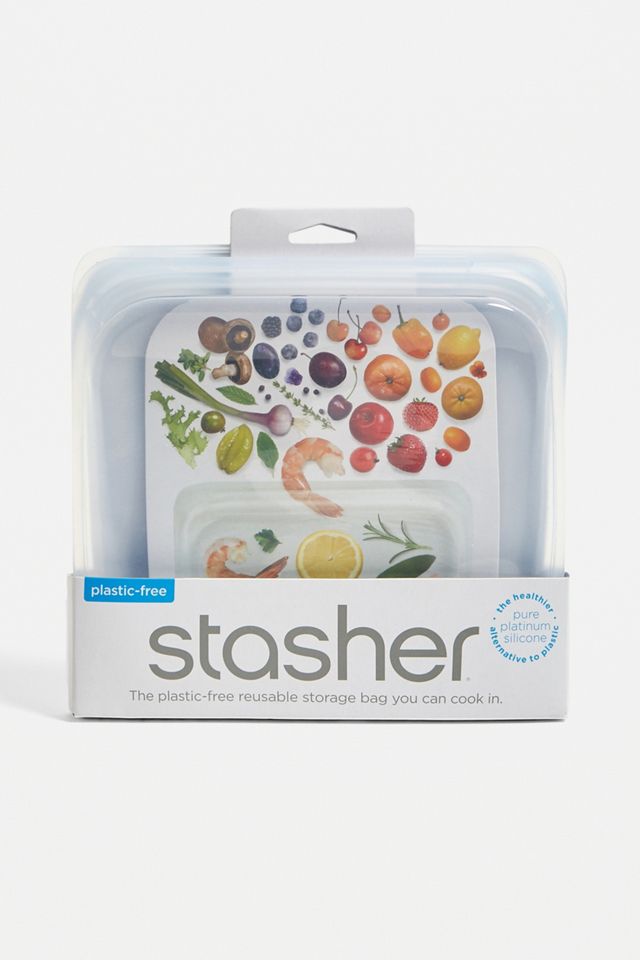Stasher Reusable Silicone Sandwich Bag #3