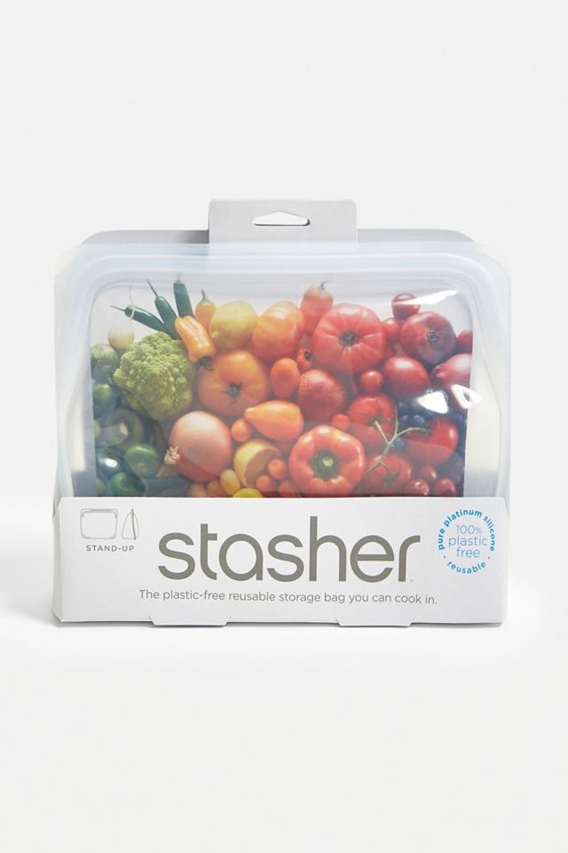 Stasher Reusable Silicone Stand-Up Bag #3