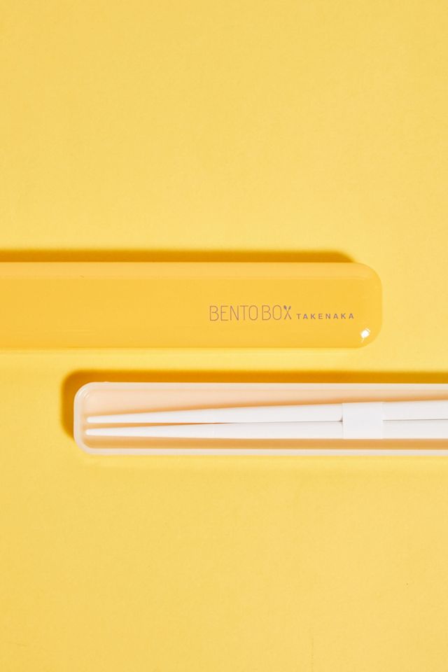 TAKENAKA Lemon Zest Chopsticks With Case #3