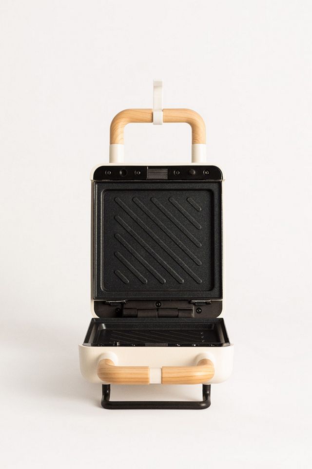 Create x STONE STUDIO Grill e Waffle Maker 2-In-1 Bianco Sporco #2