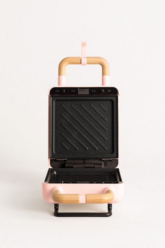 Create x STONE STUDIO Pink 2-In-1 Sandwich Grill & Waffle Maker #3