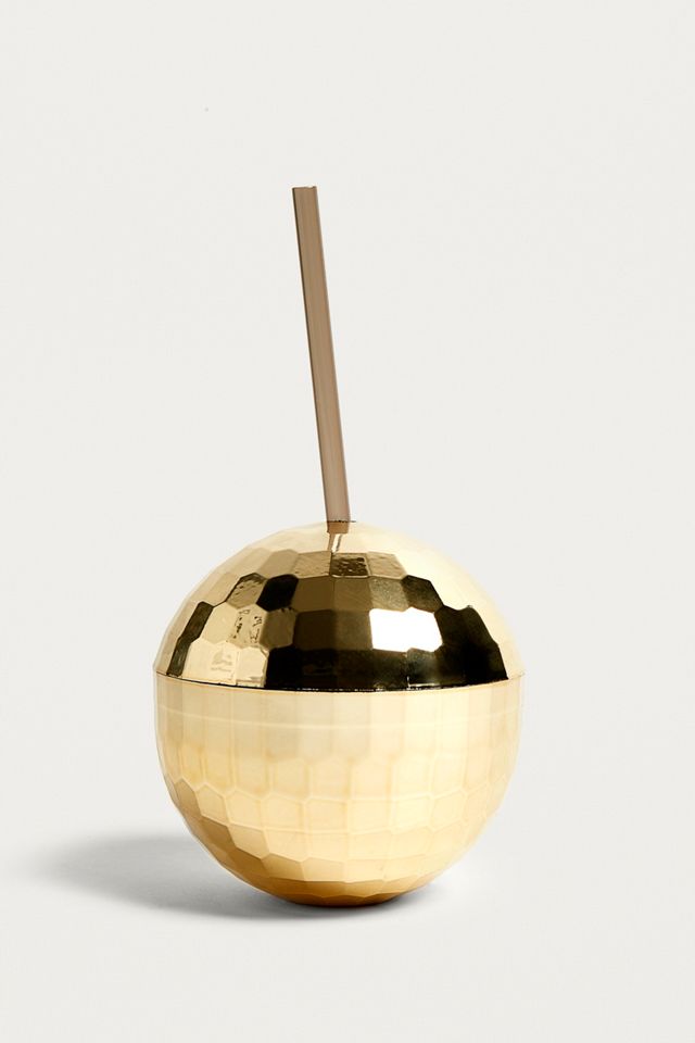 Copper Disco Ball Sipper Cup #1