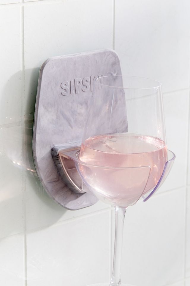 Sipski Shower Wine Glass Holder #1