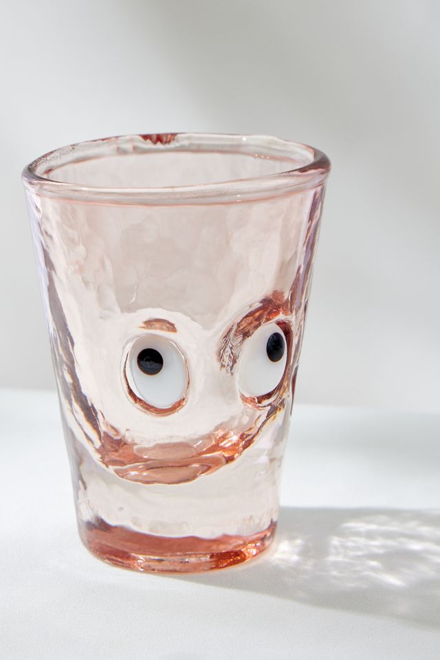 Pink Googly Eye Shot Glass  #1