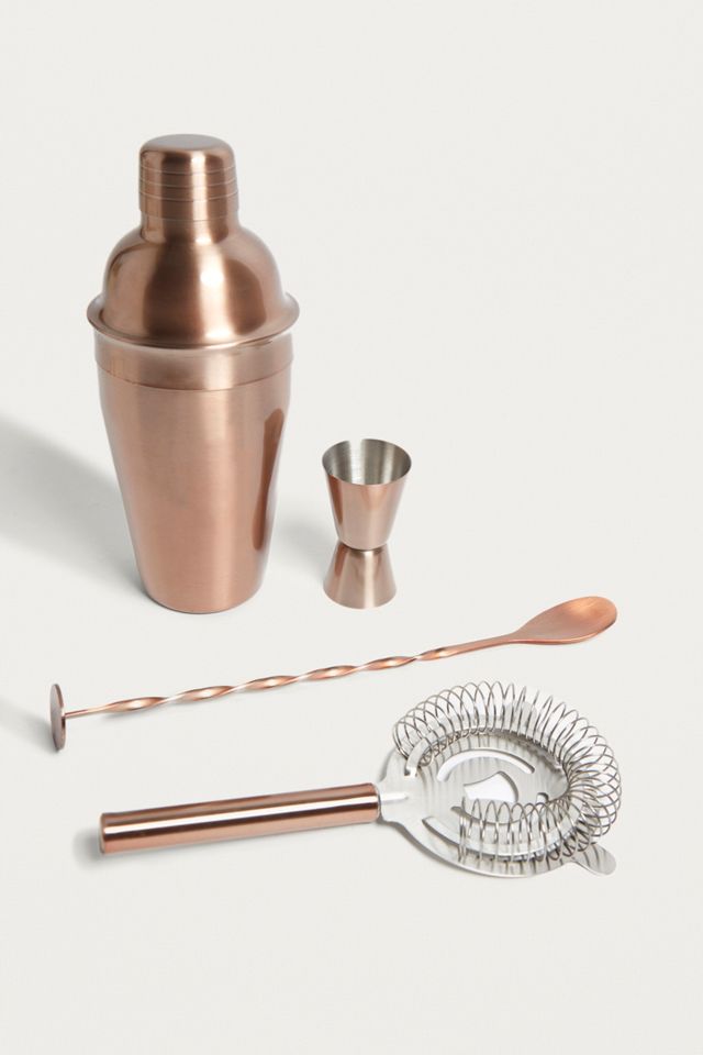 Copper Bar Cocktail Shaker Set Urban Outfitters DE