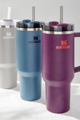 Stanley Quencher Straw Topper 2-Pack - Ash Color, Silicone Cap To Protect Straw From Dust & Dirt
