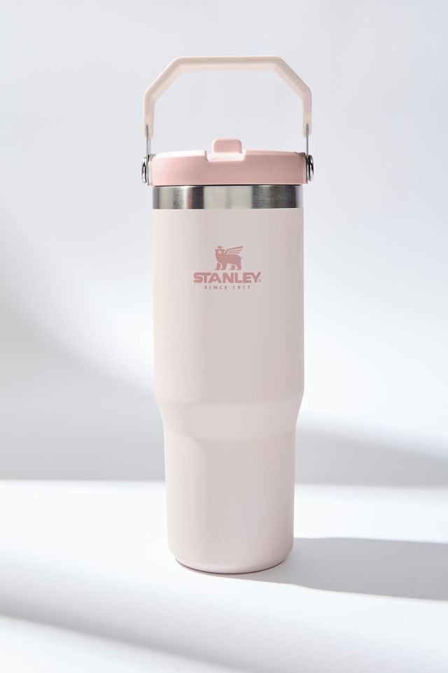 Vaso Stanley Rosa Cuarzo Clásico con Pajita Iceflow 0.8L / 30oz #1