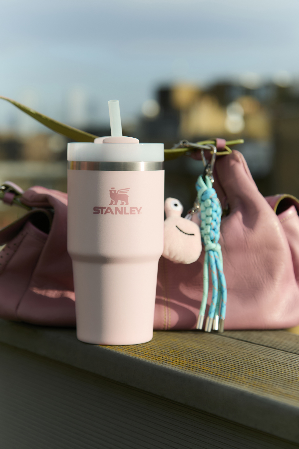Stanley Rose Quartz Quencher H2.0 FlowState 0.6L