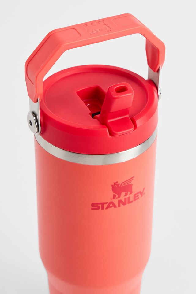 Stanley Hot Coral Classic Iceflow Flip Straw 0.8L / 30oz Tumbler #1