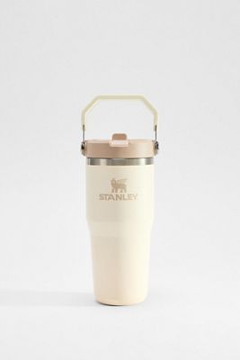 Vaso Stanley Cream IceFlow Flip Straw 0.41L / 15oz