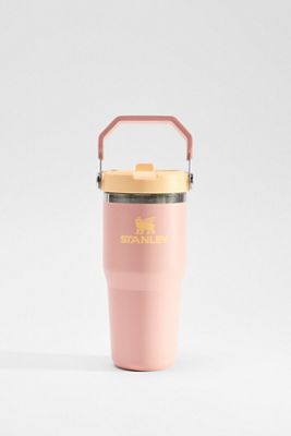 Stanley Vaso con Pajita Abatible IceFlow Peach Rose 0.41L / 15oz