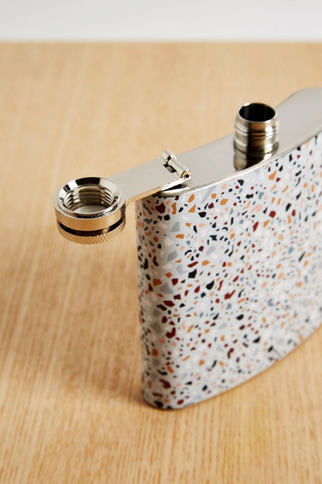 Terrazzo Hip Flask #1