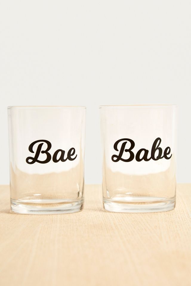 Babe + Bae Glass Set #1