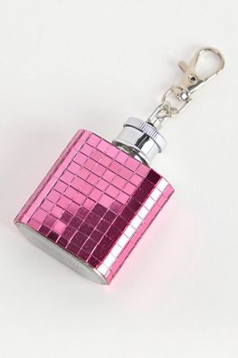 Porte-clés mini flasque disco UO