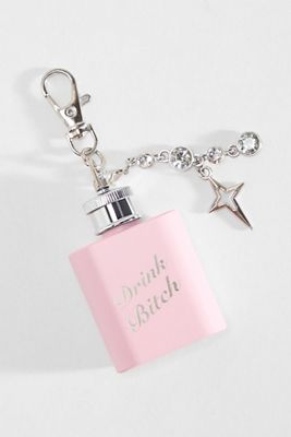 Portachiavi Mini Fiaschetta Drink B*tch