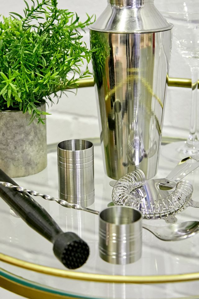 Silver Cocktail Shaker Set #1