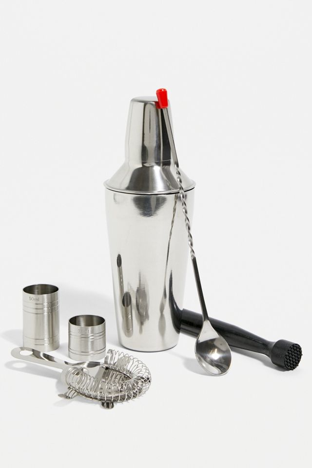 Silver Cocktail Shaker Set #2