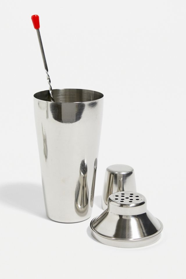 Silver Cocktail Shaker Set #3