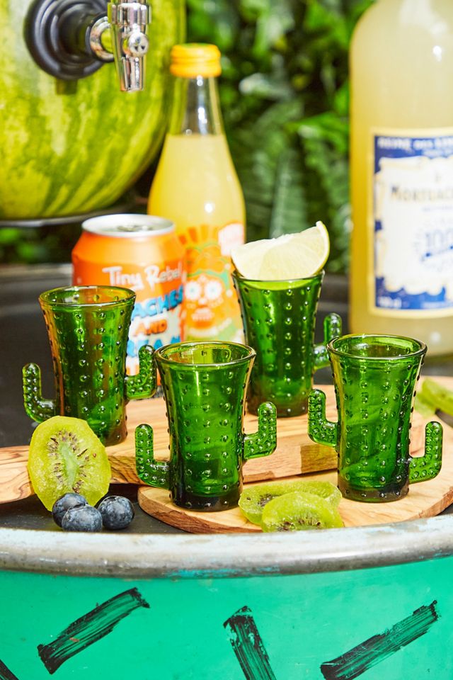 Cactus Shot Glasses Urban Outfitters UK