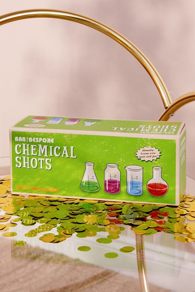 Bar Bespoke Chemical Shot Glasses Urban Outfitters UK