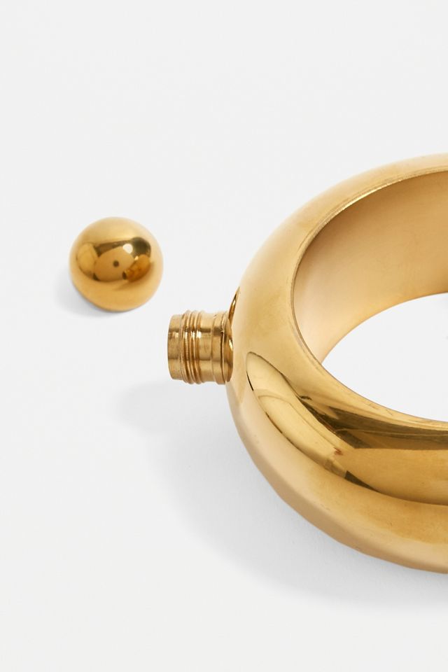 Gold Bracelet Hip Flask #2