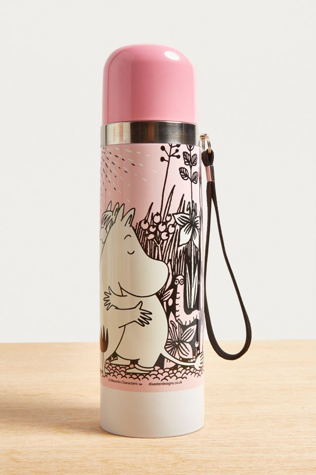 Moomin Pink Thermos Bottle #1