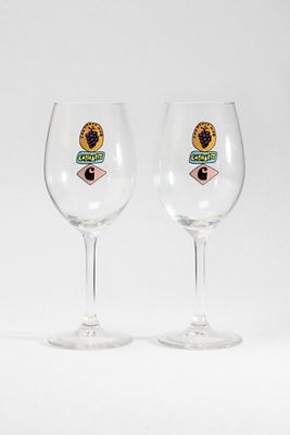 Carhartt WIP Stacked Grapes Wine Glass