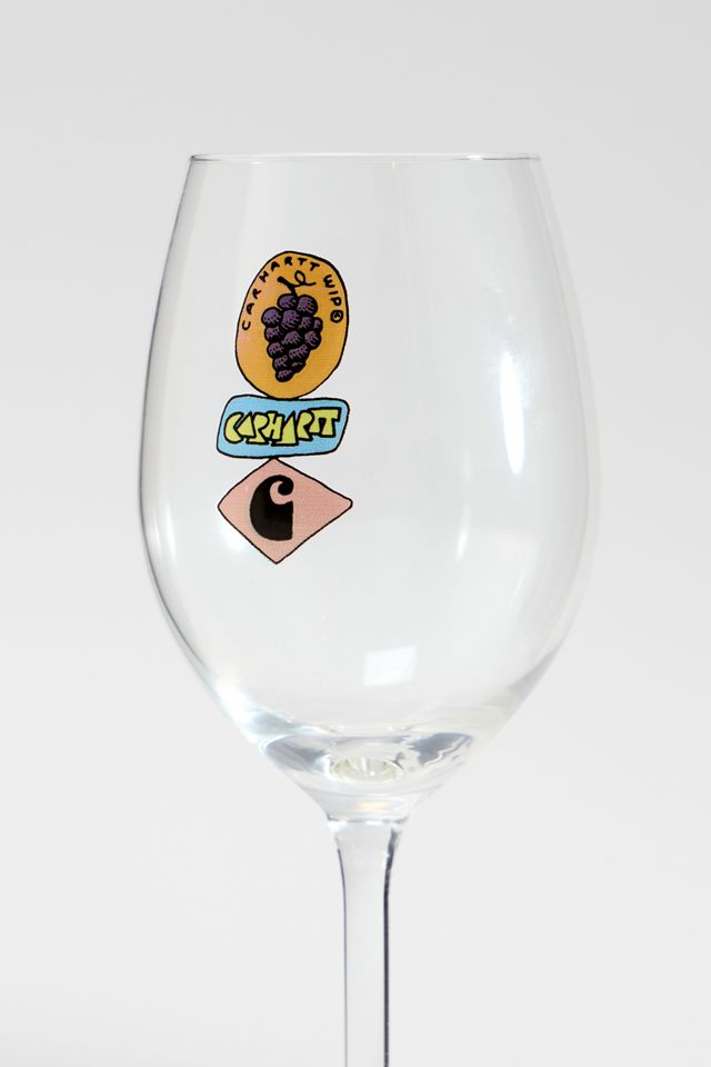 Carhartt WIP Stacked Grapes Wine Glass #1