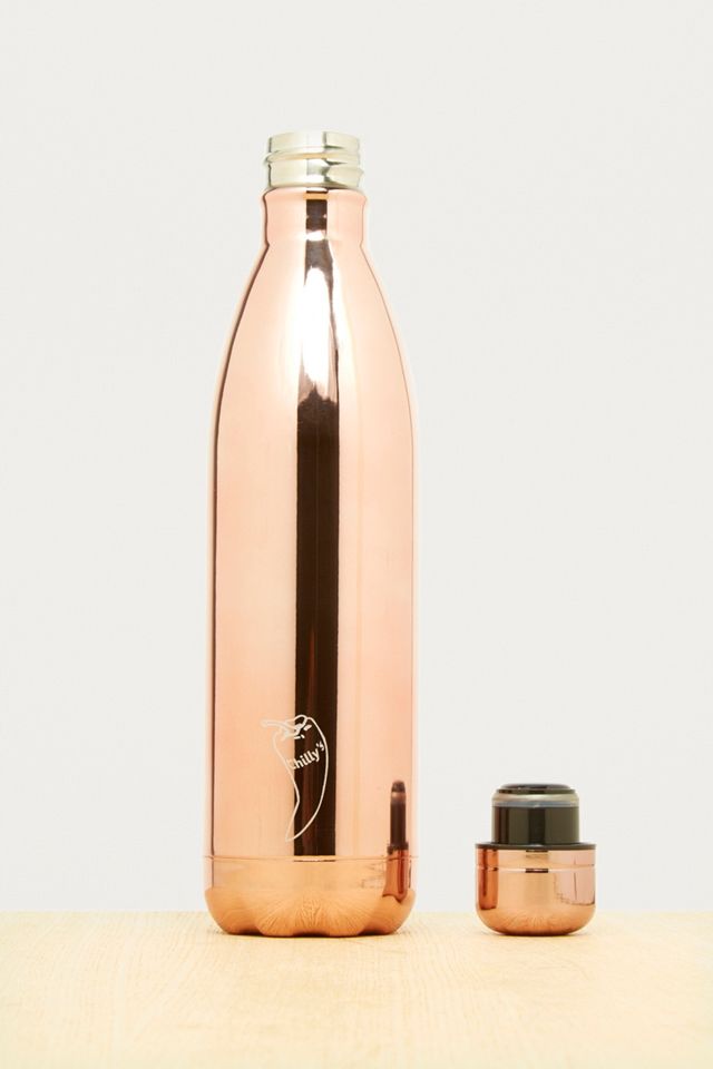 Chilly's – Wasserflasche aus Edelstahl in Roségold, 750 ml  #1
