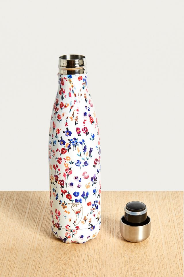 Chilly’s White Floral 500ml Stainless Steel Water Bottle #2