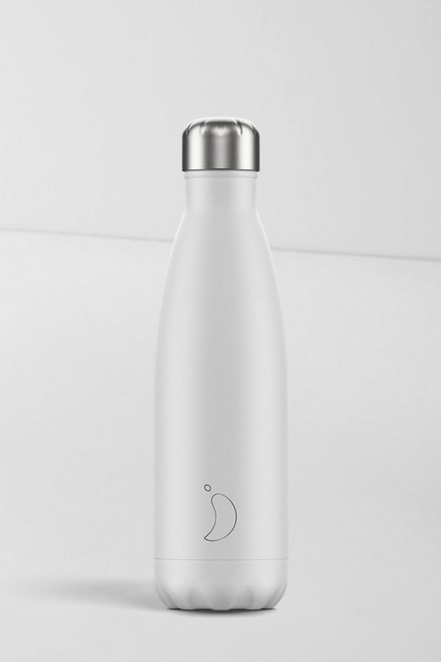 Chilly’s White 500ml Stainless Steel Water Bottle #1
