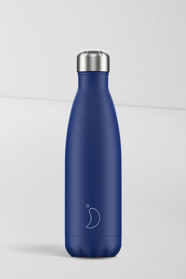 Chilly’s Navy 500ml Stainless Steel Water Bottle #1