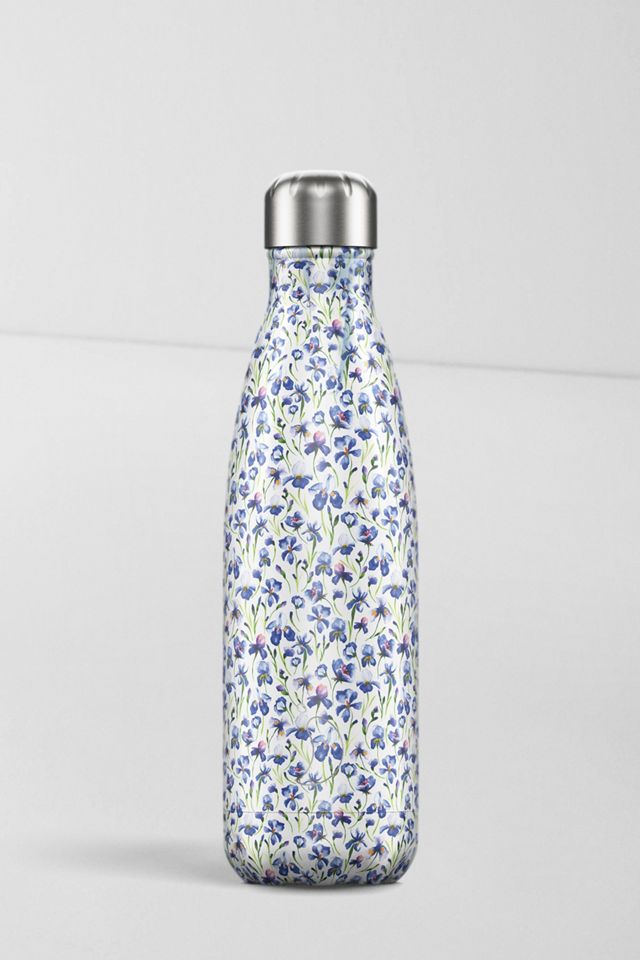 Chilly's - Gourde 500 ml en acier inoxydable à petites fleurs #1