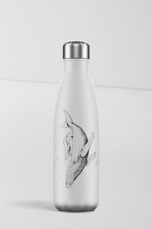 Chilly's X Will the Artist - Gourde 500 ml en acier inoxydable baleine #1