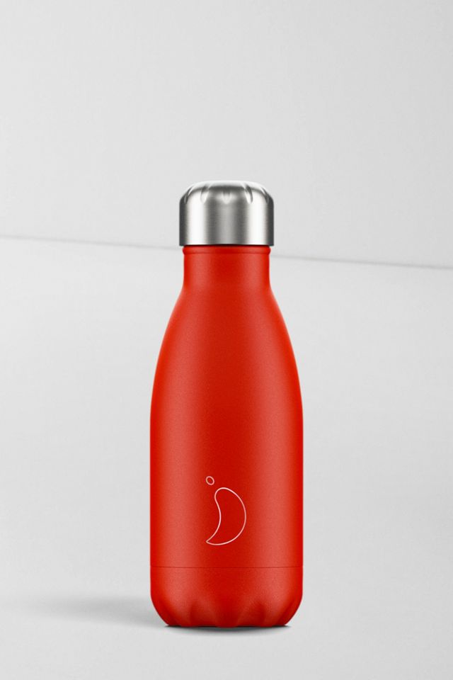 Chilly’s Red 260ml Stainless Steel Water Bottle #1