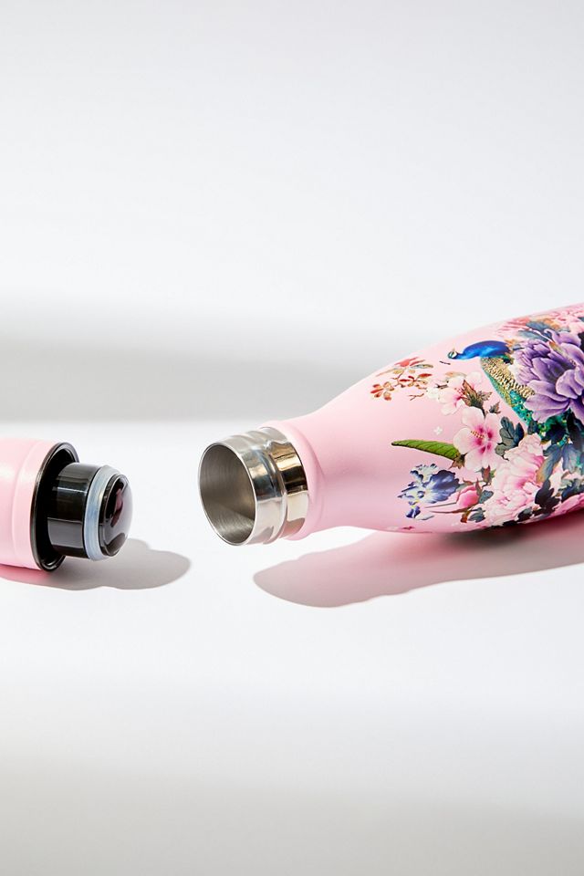 Chilly's Original Peacock Peonies Tropical 500ml Stainless Steel Water Bottle #2