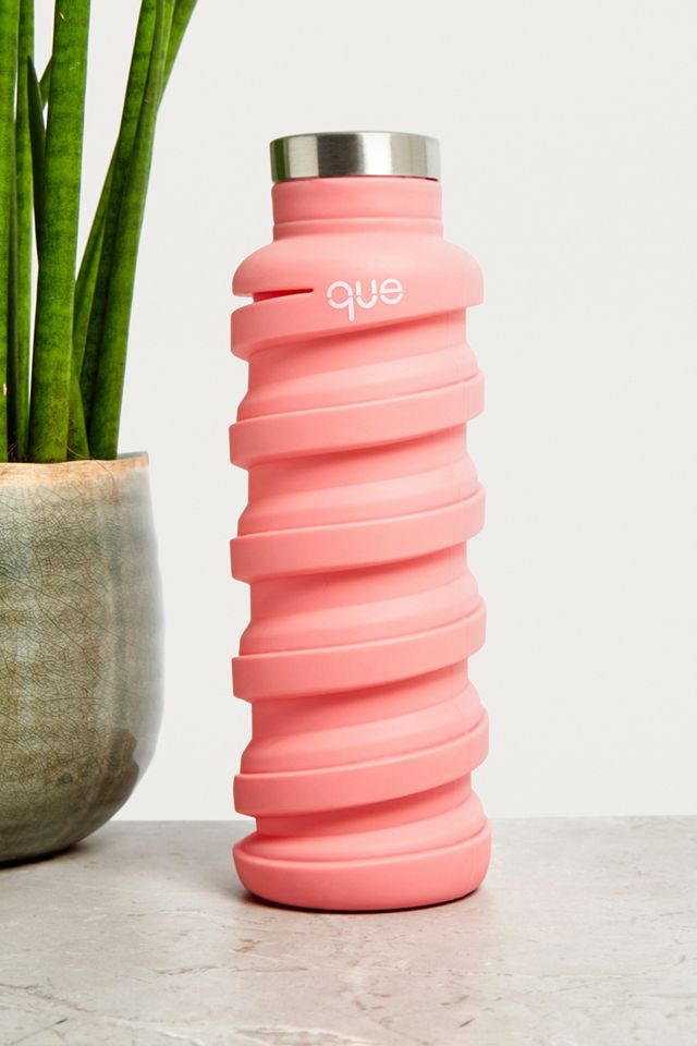 que - Gourde pliable rose  #1