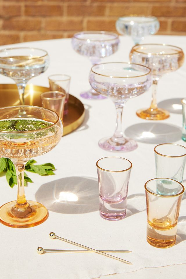 Green Champagne Coupe #1