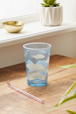 Frankie Cloud Glass Tumbler | Urban Outfitters UK