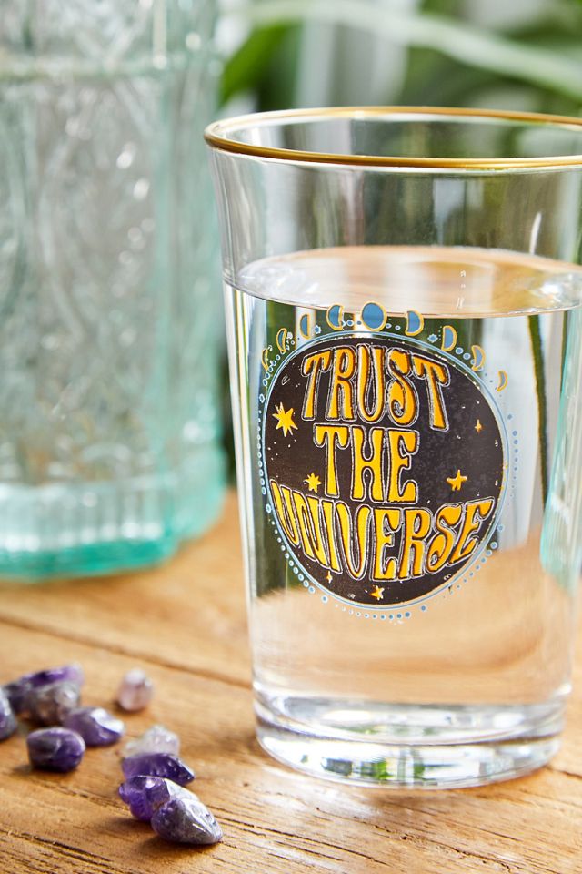 70s Zodiac Glass Tumbler | Urban Outfitters UK