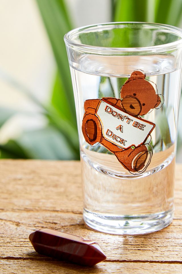 Schnapsglas „Don't Be A D*ck"  #1