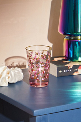 Rose Glass Tumbler | Urban Outfitters UK