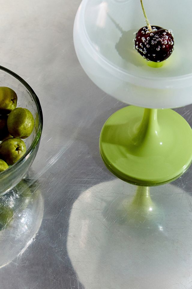 Ombre Coupe Glass #2