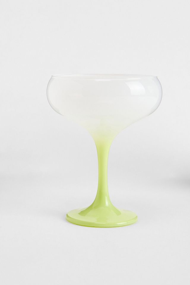 Ombre Coupe Glass #3