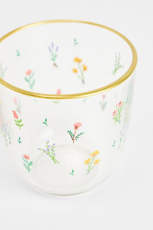 Nora Blumen Glas Becher #1