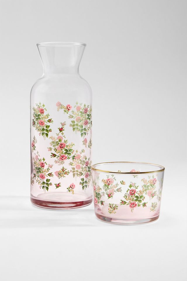 Lorna Floral Carafe Set #4