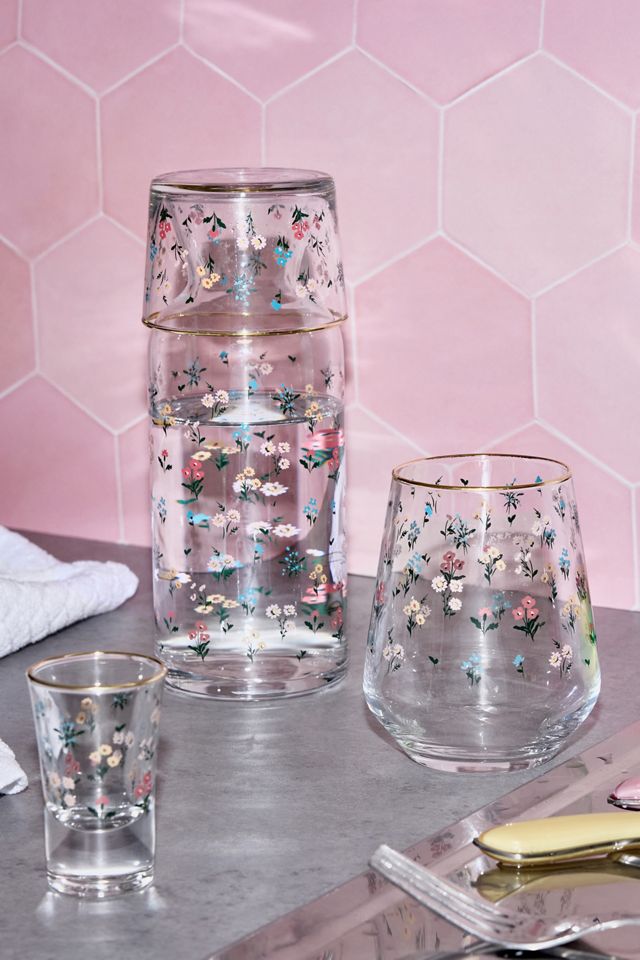Floral Shot Glass #3
